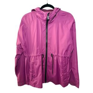 Hunter Original Purple Lightweight Waterproof Rain Jacket
